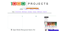 Desktop Screenshot of 1000projects.org